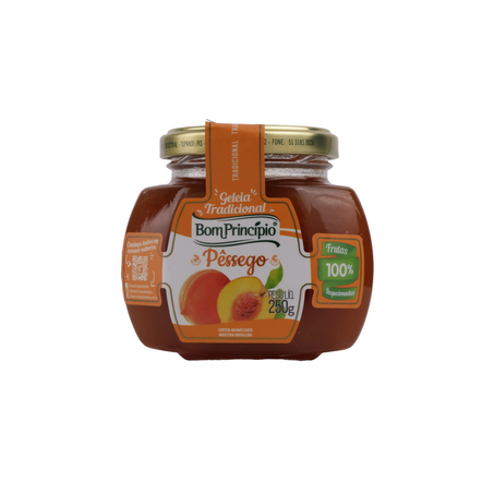 GELEIA TRADICIONAL DE PESSEGO 250G BOM PRINCIPIO 360-1