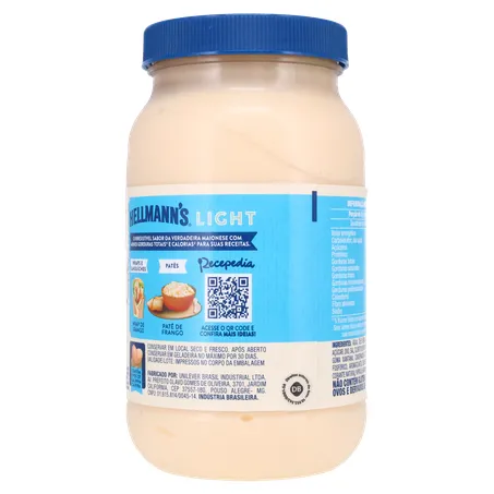 MAIONESE HELLMANN'S LIGHT POTE 500G 360-15