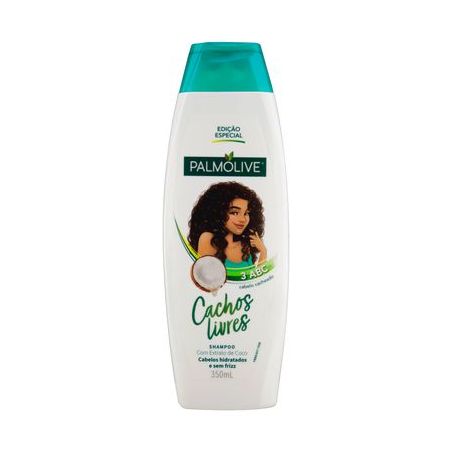 Shampoo palmolive coco cachos livres 350ml