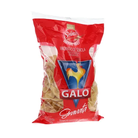 Macarrão Galo Sêmola Gravata 500g 
  360-34
