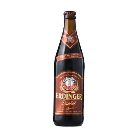 Cerveja Erdinger Weibbier Dunkel Garrafa 500ML