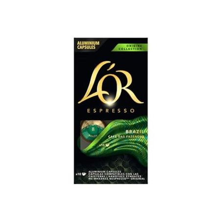Café Lor Espresso Brazil c/ 10 Cápsulas 52g