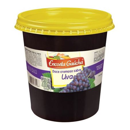 Doce Fruta Encosta Gaúcha Uva Pote 1,01Kg 