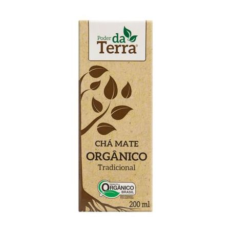 Cha Liq Poder Da Terra 200ml Organico Tp Natural