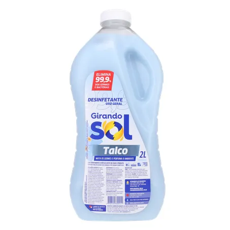 DESINFETANTE GIRANDO SOL TALCO 2L