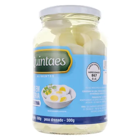 Ovos de codorna quintaes 300g 360-4
