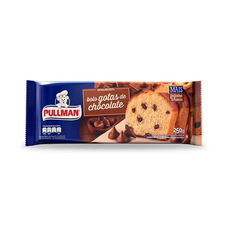 Bolo Pullman Gotas Chocolate 250g