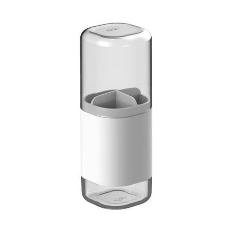 PORTA ESCOVA DENTAL OU DUAL BRANCO FECHADO
