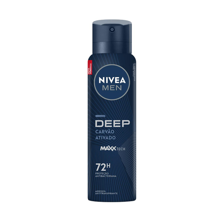 Desodorante Aerossol Nivea 150ml - Deep - Original - Masculino