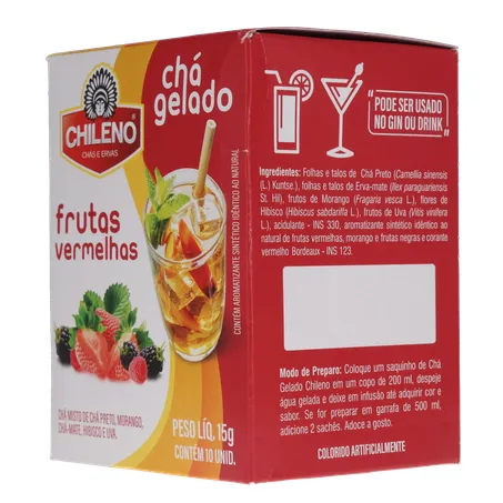 Cha chileno gelado frutas vermelhas 15g 360-5