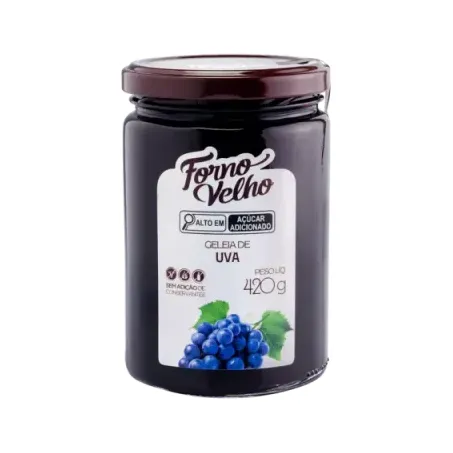 Geleia forno velho uva 420g