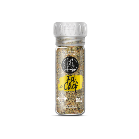 Tempero Br Spices Fit Com Moedor Frasco com 50G