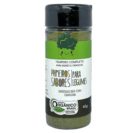 TEMPERO PRIMEIROS SABORES LEGUMES ORG 40G