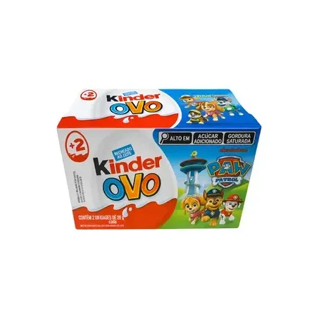 Kinder ovo 40g patrulha canina c/ 2un