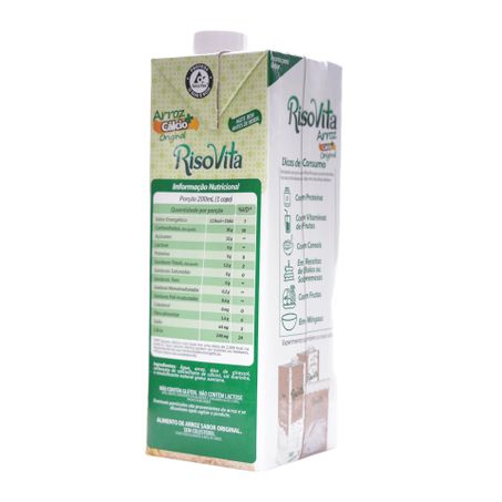 Bebida de Arroz Risovita Original Caixa 1L 360-21