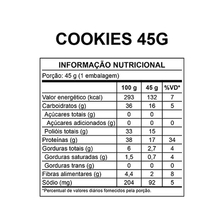 Biscoito Proteico Wheyviv Cookies 45g 360-2