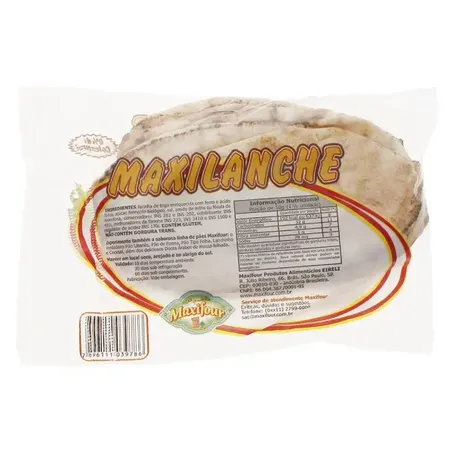 PÃO LIBANÊS MAXIFOUR MAXILANCHE 170G