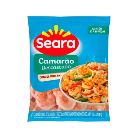 Camarao Seara 200g Sem Cabeca