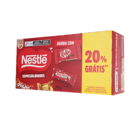 Bombom Nestle Especialidades 20  Desconto 251g 360-3