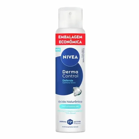 Desod.nivea aer fem. derma control 200ml