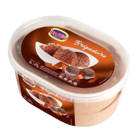 SORVETE MILÃO BRIGADEIRO 1L