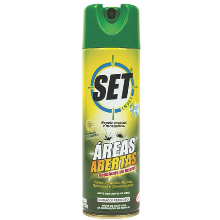 Inseticida aerosol areas abertas eucalipto set inset 300ml