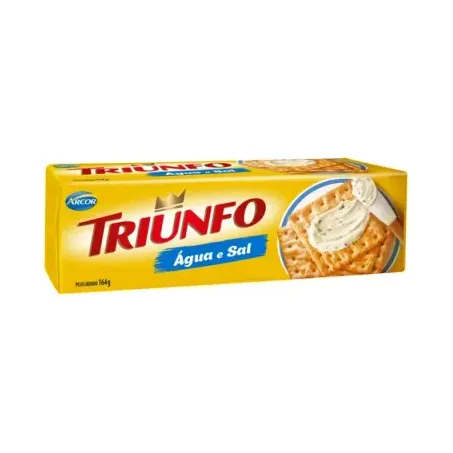 BISC.AGUA SAL TRIUNFO 164G CX 40.0