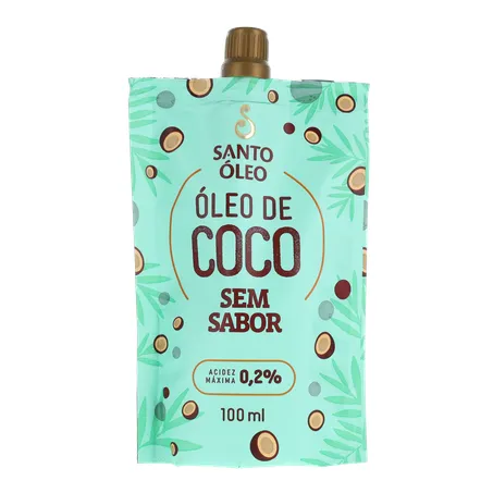 Oleo coco santo oleo sem sabor 100ml 360-0