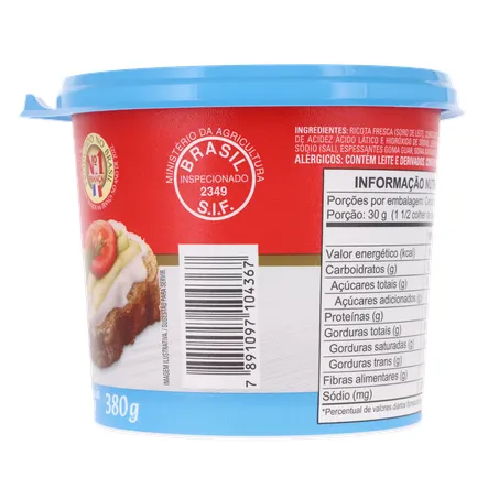 Creme De Queijo Ricota Light President 380G 360-11