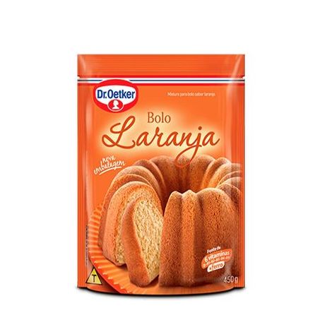 MISTURA BOLO DR OETKER 450G LARANJA 