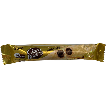 Chocolate barrinha ouro branco 25g