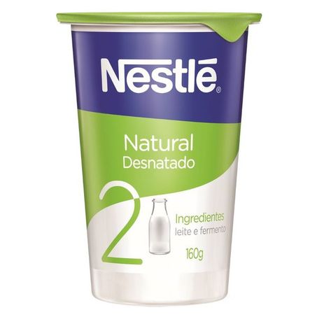 Iog nestle nat desnatado 160g