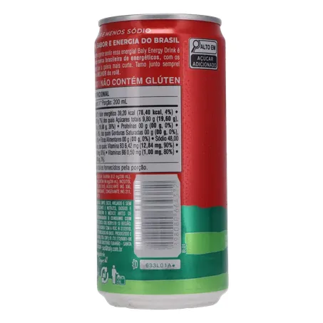 Energético Baly Melancia Lata 250ml 360-22