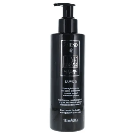 Finalizador Amend Luxe Creations Extreme Repair Leave-in Frasco 180ml 360-35