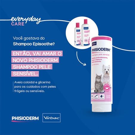 Phisioderm® Shampoo Pele Sensível 500 ml 360-2
