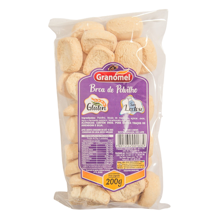BROA DE POLVILHO SEM LACTOSE GRANOMEL