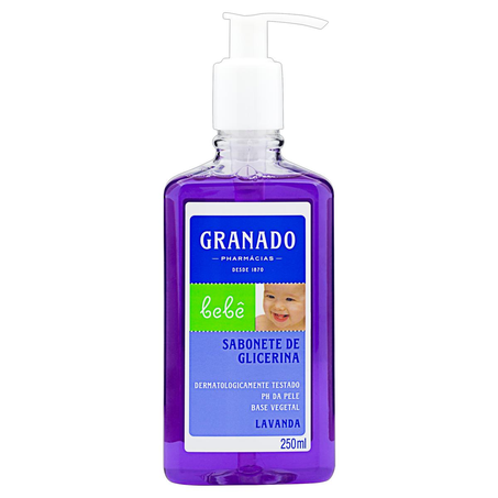 Sabonete Líquido Bebê Granado 250ml - Lavanda
