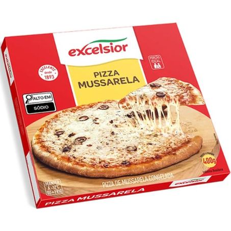 Pizza Excelsior mussarela 400g