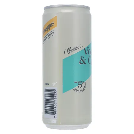 Bebida Mista Alcoólica Schweppes Vodka & Citrus Premium Lata 310ml 360-28