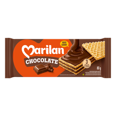 Wafer Marilan 70g Chocolate
