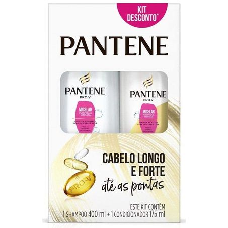 Kit pantene sh 400ml+cond 175ml micelar