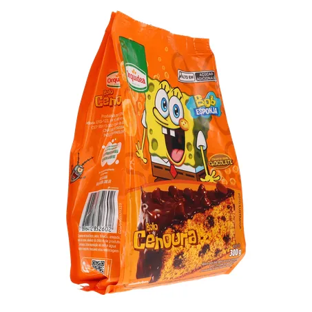 MISTURA BOLO ORQUÍDEA BOB ESPONJA CENOURA COM CHOCOLATE 300G 360-31