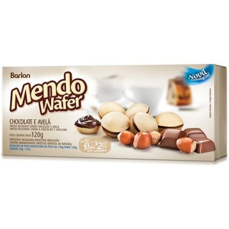 Wafer Barion Mendo Wafer 120g Choc/Avela
