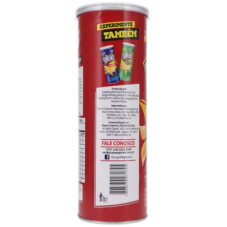 SALGADINHO BATATA STRIKE CHURRASCO POTE 90G 360-23