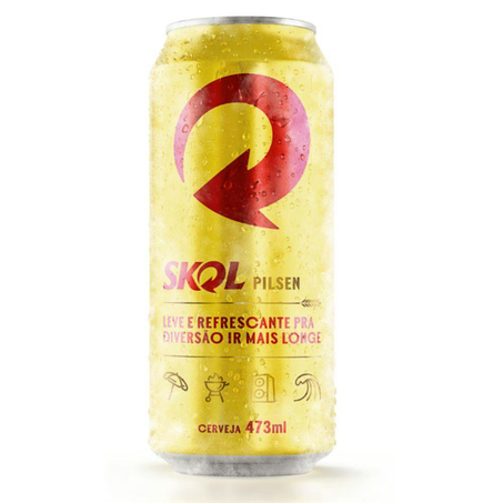 Cerveja Skol Lata 473ml