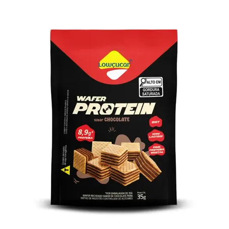 Wafer protein chocolate lowcucar 35g