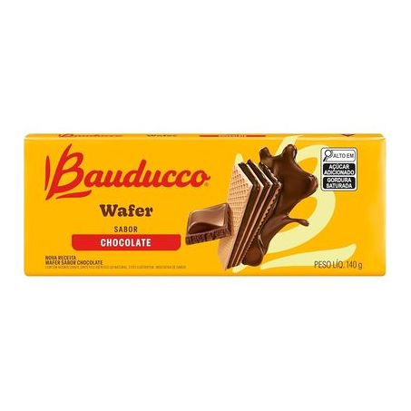 Wafer de chocolate bauducco 140g