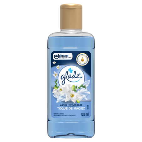Odorizador De Ambiente Glade Gotas Perfumadas Toque de Maciez 120ml