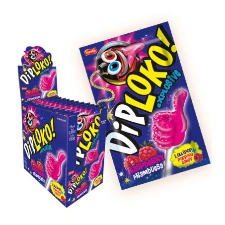 PIRULITO DIPLOKO 11G EXPLOSIVE FRAMBOESA