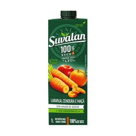 Nectar Suvalan Maça Laranja Cenoura
